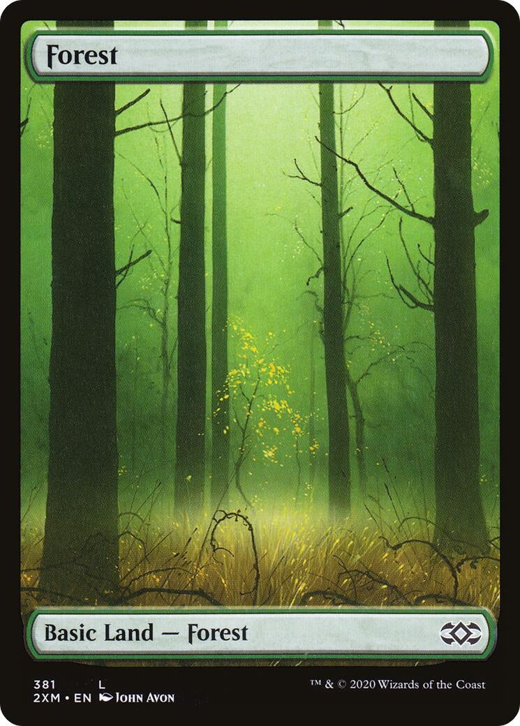 Forest (381) (381) [2XM] - MTG Single