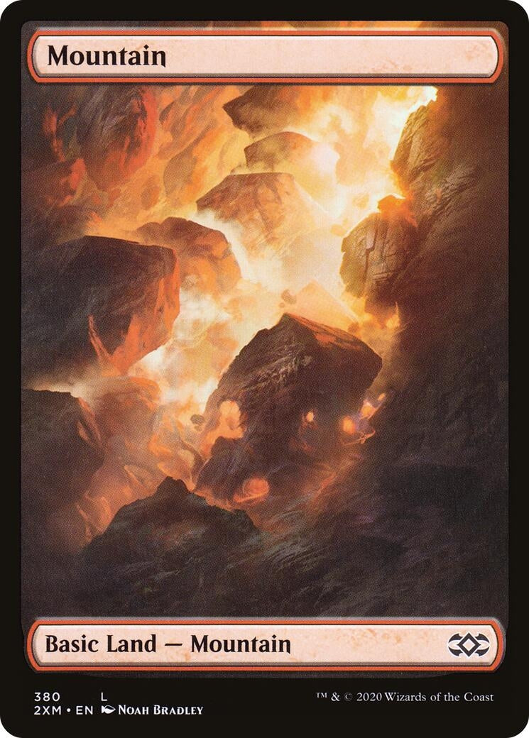 Mountain (380) (380) [2XM] - MTG Single