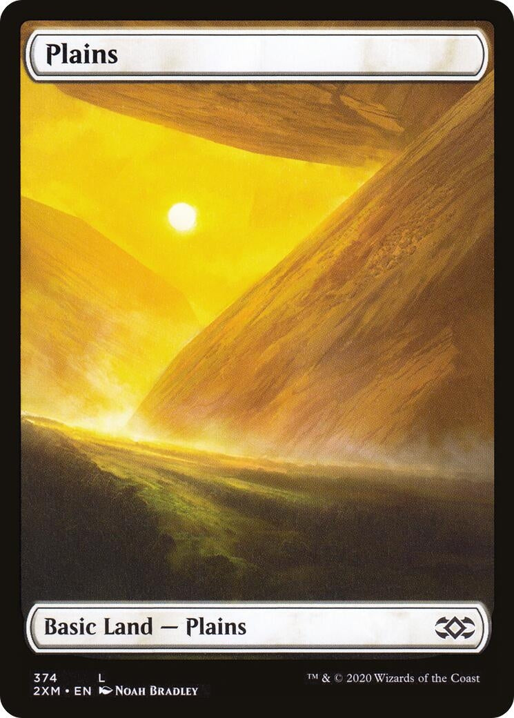 Plains (374) (374) [2XM] - MTG Single