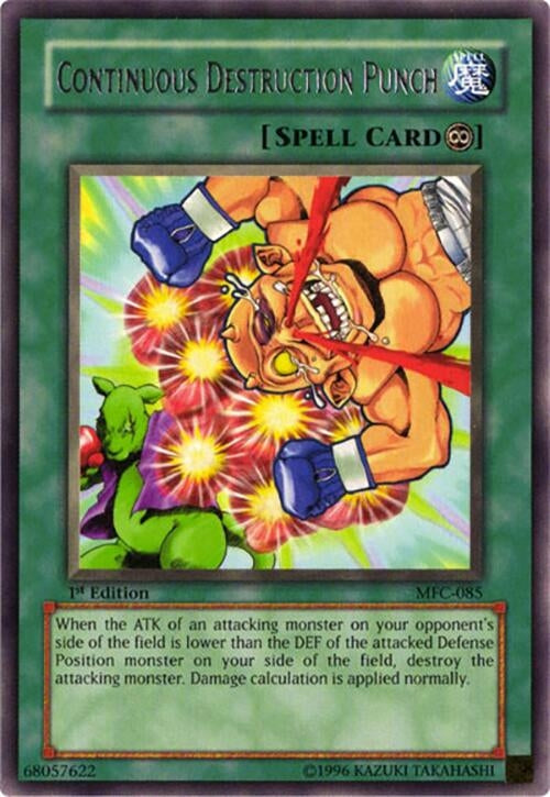 Continuous Destruction Punch (85) - YuGiOh Single