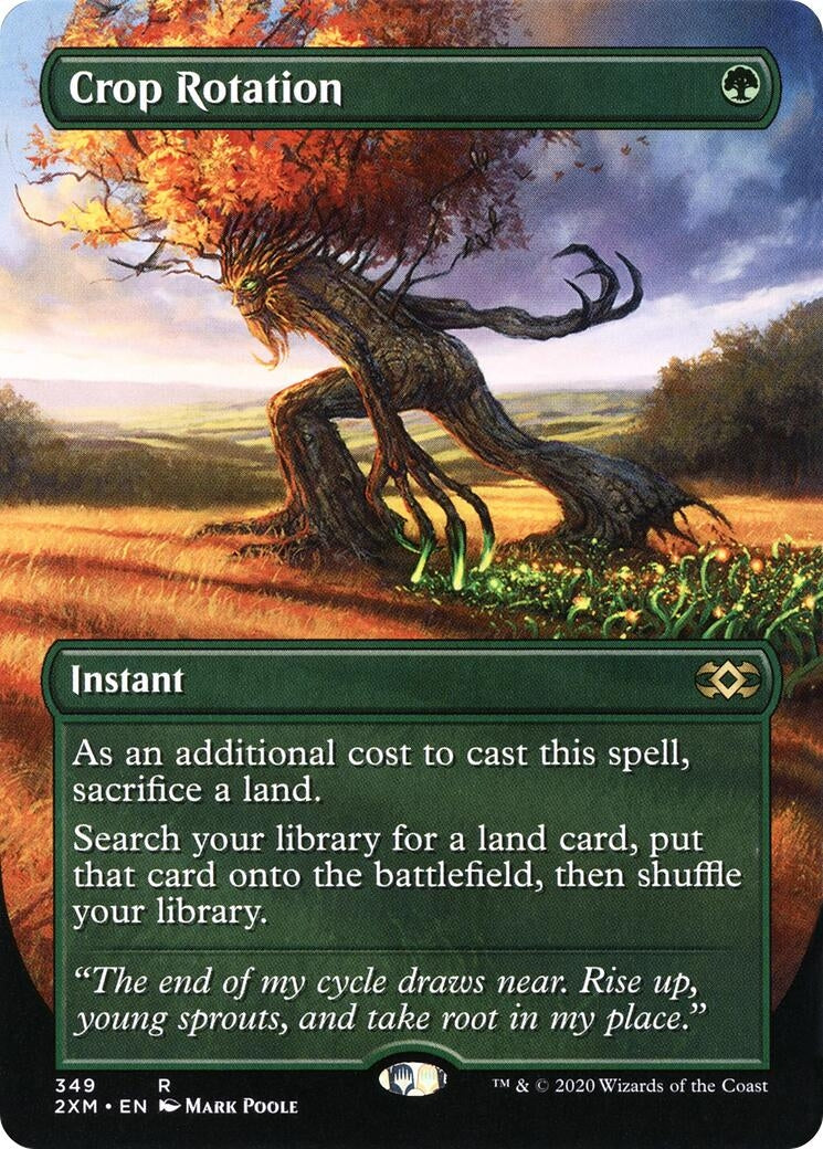 Crop Rotation (Borderless) (349) [2XM] - MTG Single