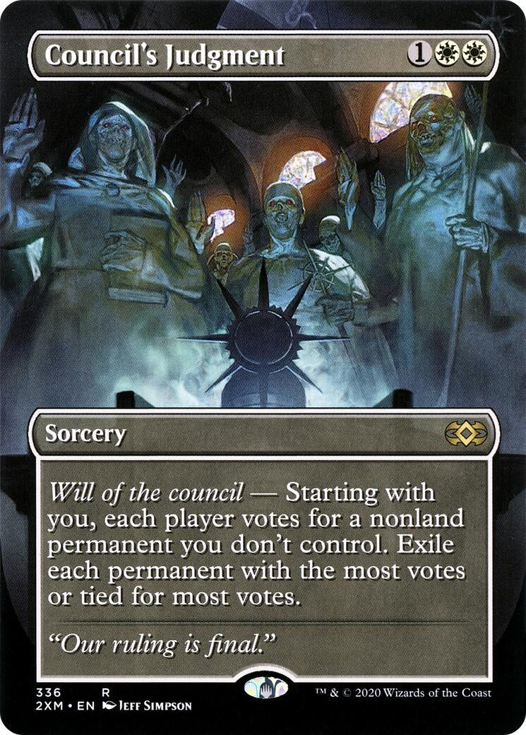 Council’s Judgment (Borderless) (336) [2XM] - MTG Single