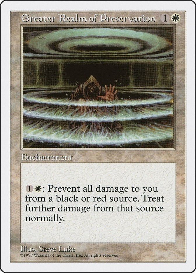 Greater Realm of Preservation [5ED] - MTG Single