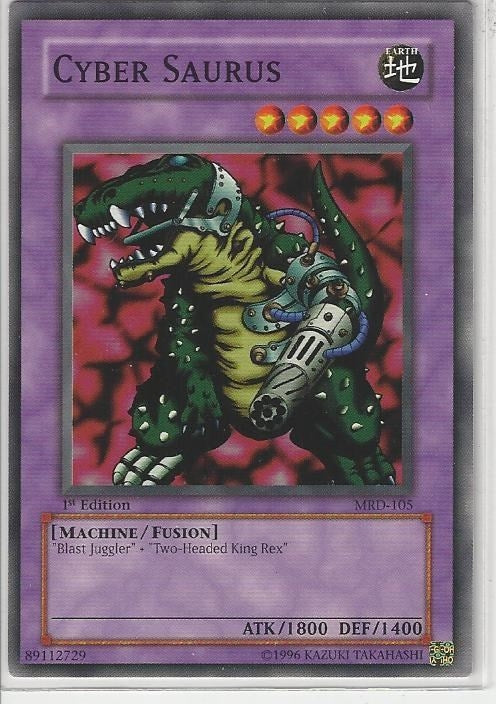 Cyber Saurus (105) (MRD) - YuGiOh Single