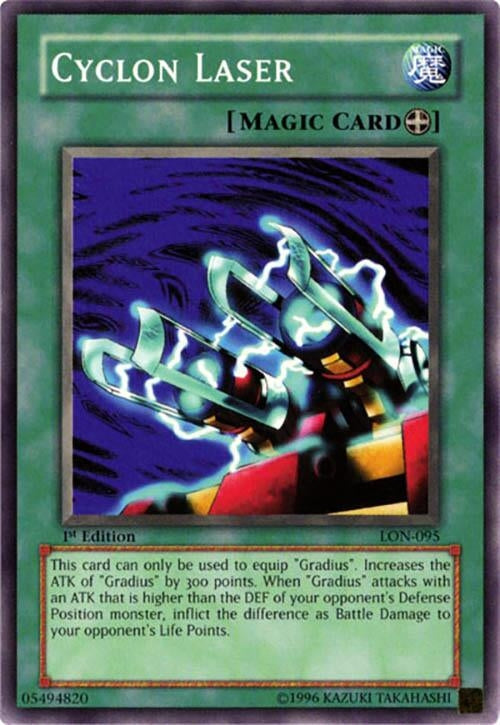 Cyclon Laser (95) - YuGiOh Single