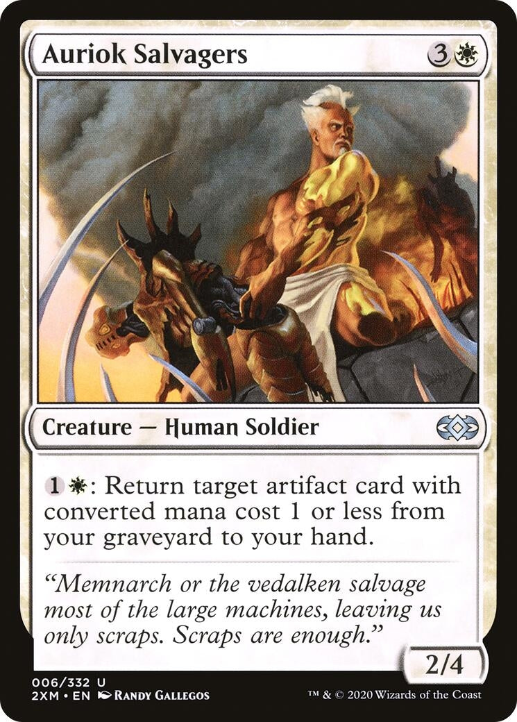 Auriok Salvagers (6) [2XM] - MTG Single