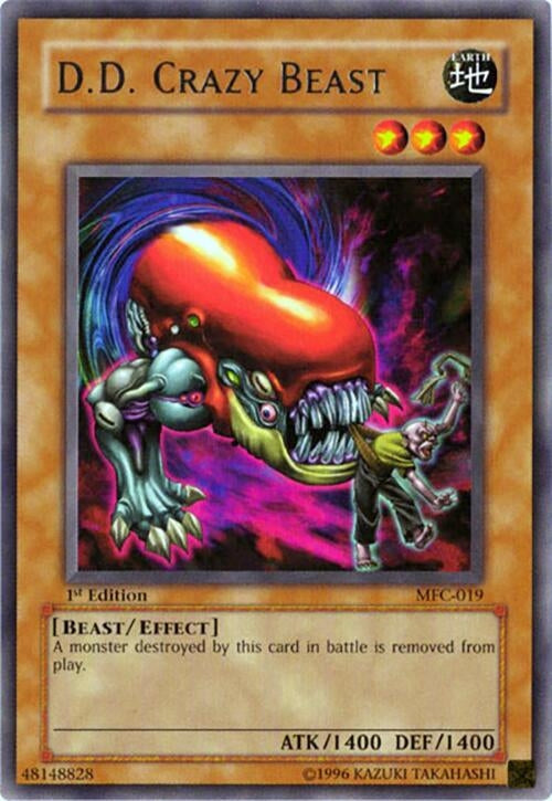 D.D. Crazy Beast (19) - YuGiOh Single