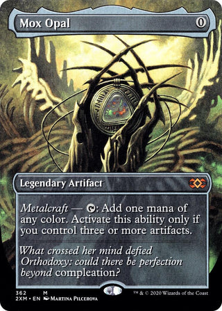 Mox Opal (Borderless) (362) [2XM] - MTG Single