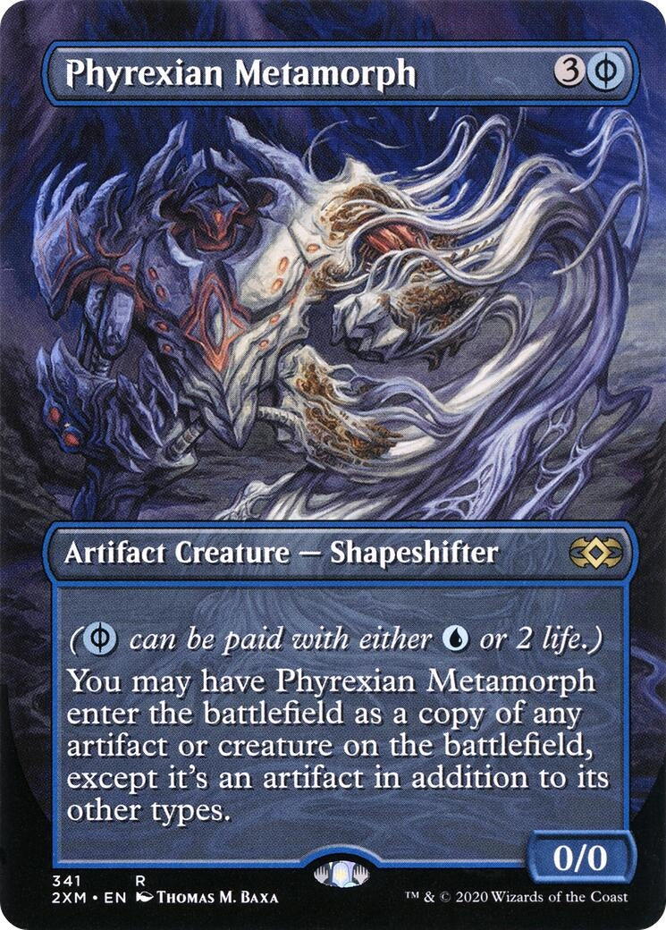 Phyrexian Metamorph (Borderless) (341) [2XM] - MTG Single