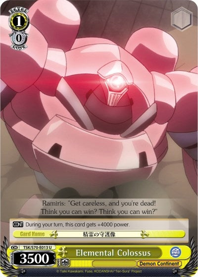 Elemental Colossus (70013) [TSK/S70] - Weiss Schwarz Single