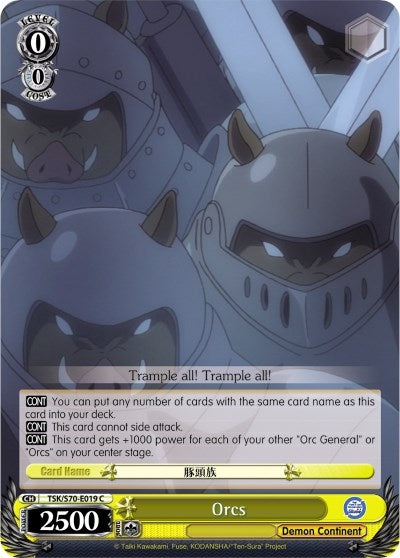 Orcs (70019) [TSK/S70] - Weiss Schwarz Single