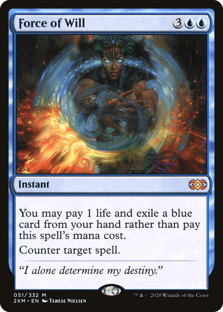 Force of Will (51) [2XM] - MTG Single