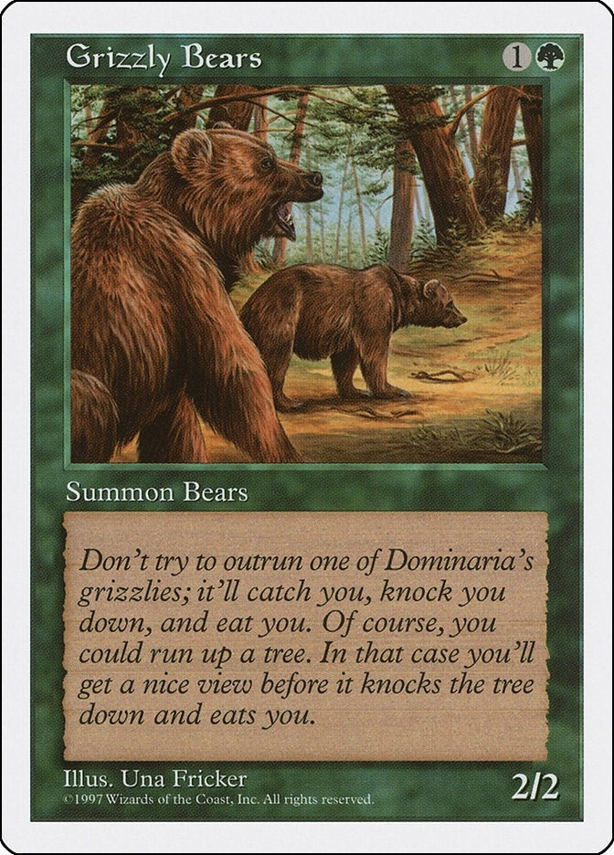 Grizzly Bears [5ED] - MTG Single