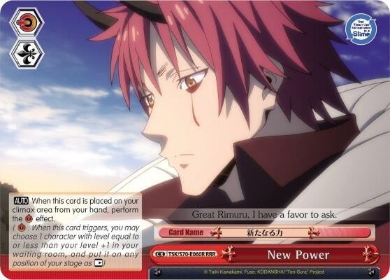 New Power (RRR) (70060) [TSK/S70] - Weiss Schwarz Single