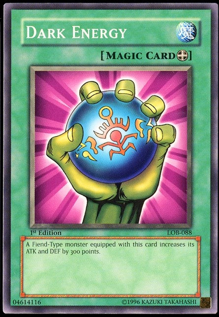 Dark Energy (88) (LOB) - YuGiOh Single