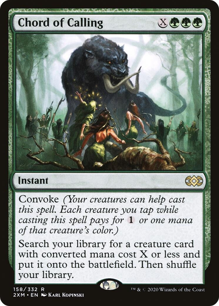 Chord of Calling (158) [2XM] - MTG Single