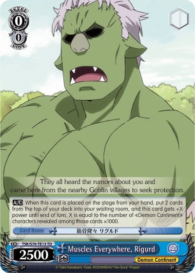 Muscles Everywhere Rigurd (7013) [TSK/S70] - Weiss Schwarz Single
