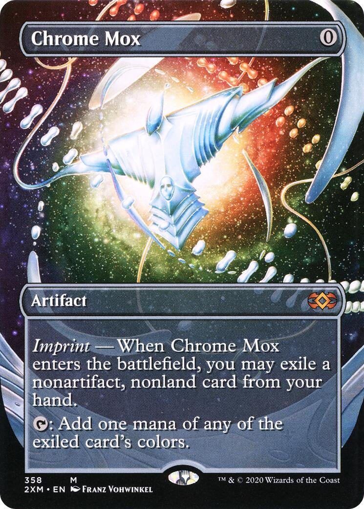 Chrome Mox (Borderless) (358) [2XM] - MTG Single