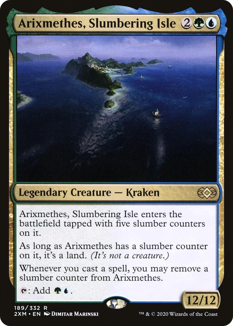Arixmethes Slumbering Isle (189) [2XM] - MTG Single