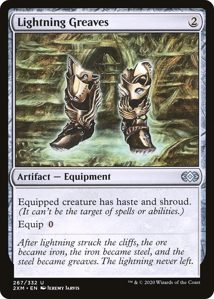 Lightning Greaves (267) [2XM] - MTG Single