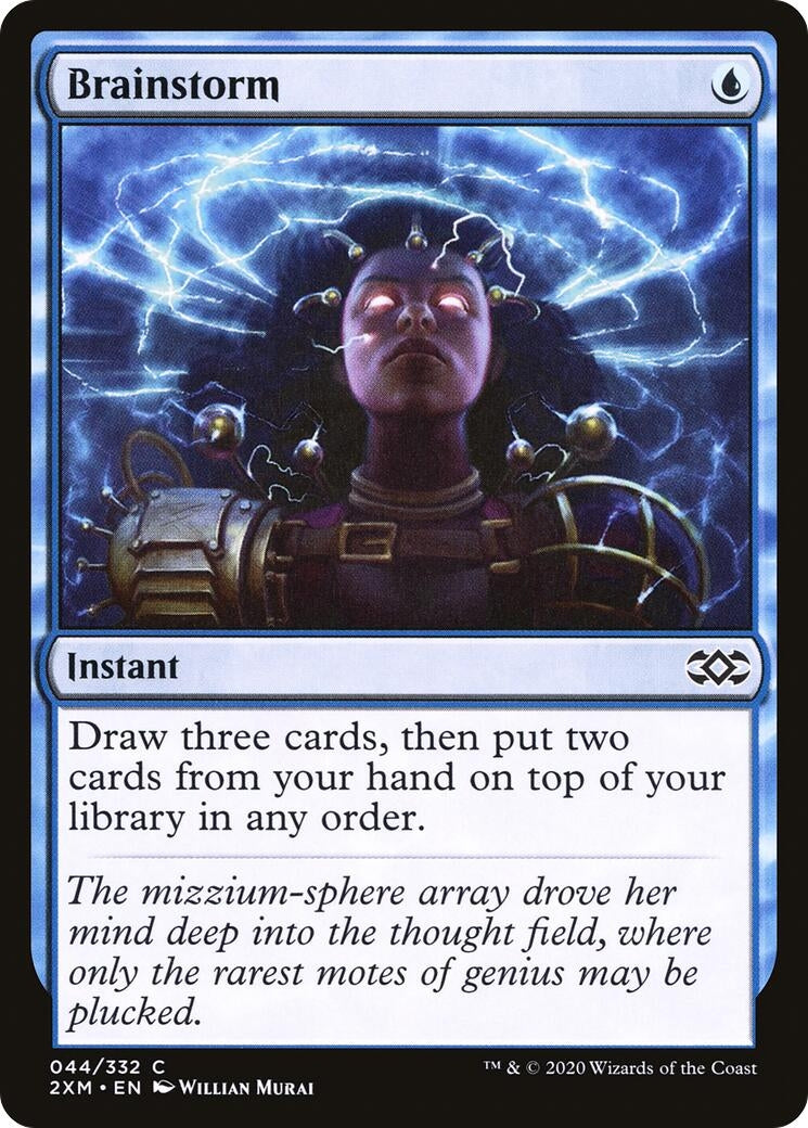Brainstorm (44) [2XM] - MTG Single