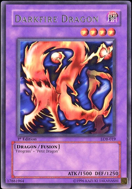 Darkfire Dragon (19) (LOB) - YuGiOh Single