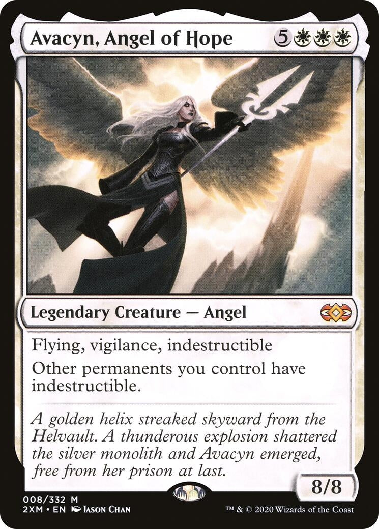 Image for Avacyn, Angel of Hope (8) (Double Masters) - Magic: The Gathering