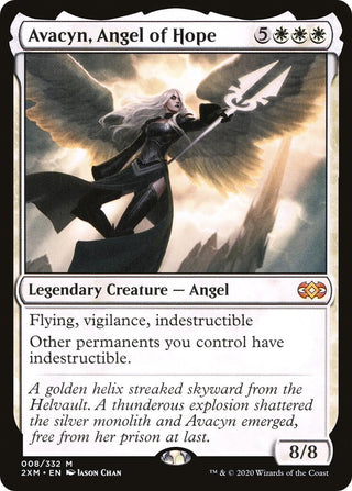 Image for Avacyn, Angel of Hope (8) (Double Masters) - Magic: The Gathering