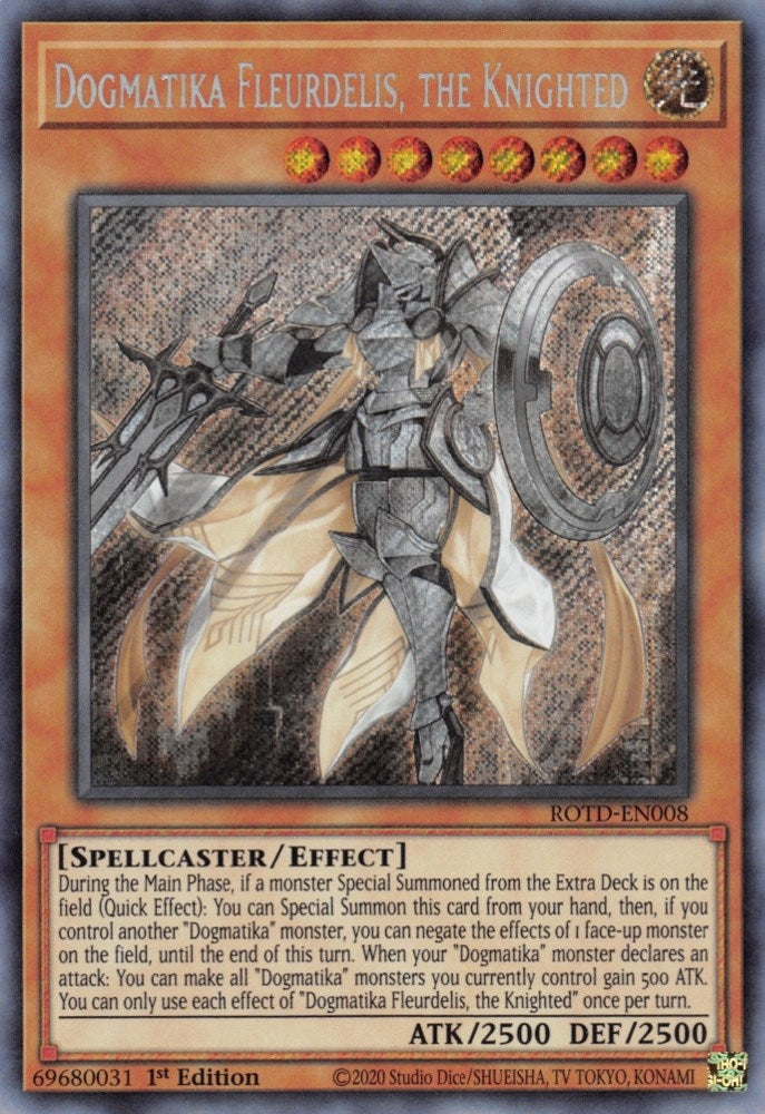 Dogmatika Fleurdelis the Knighted (8) (ROTD) - YuGiOh Single