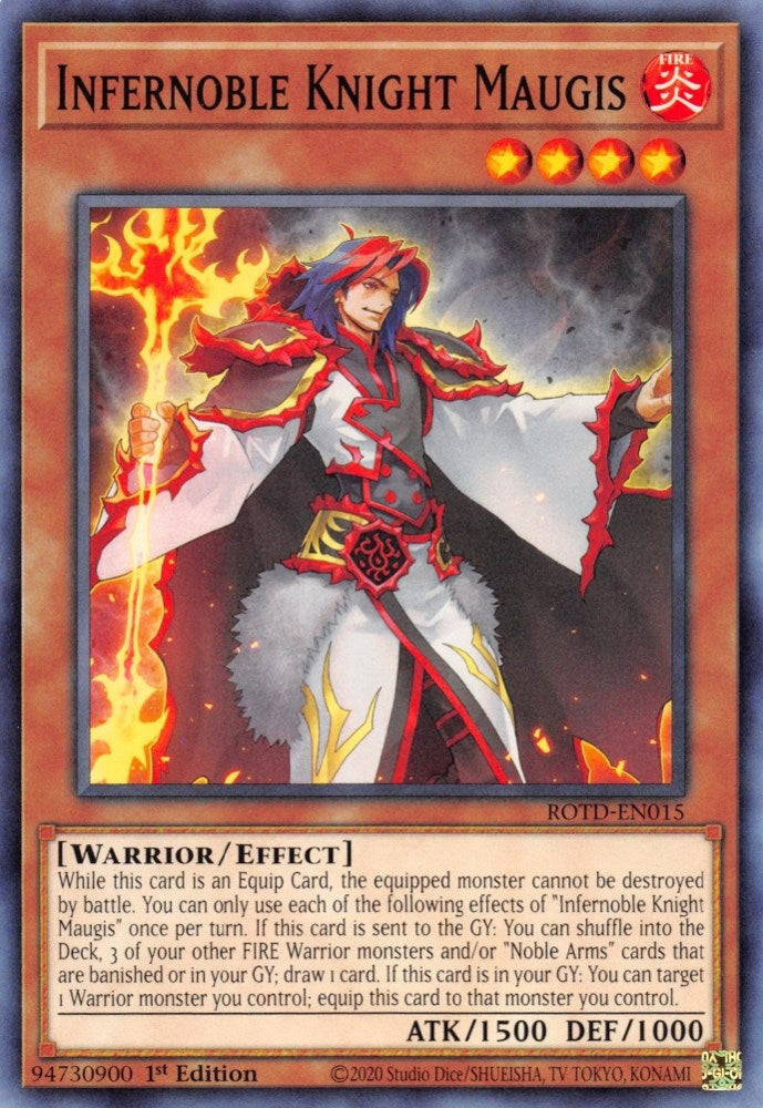 Infernoble Knight Maugis (15) (ROTD) - YuGiOh Single