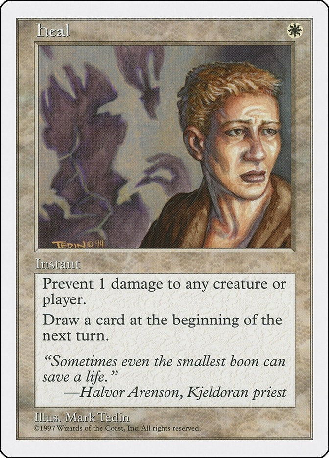 Heal [5ED] - MTG Single