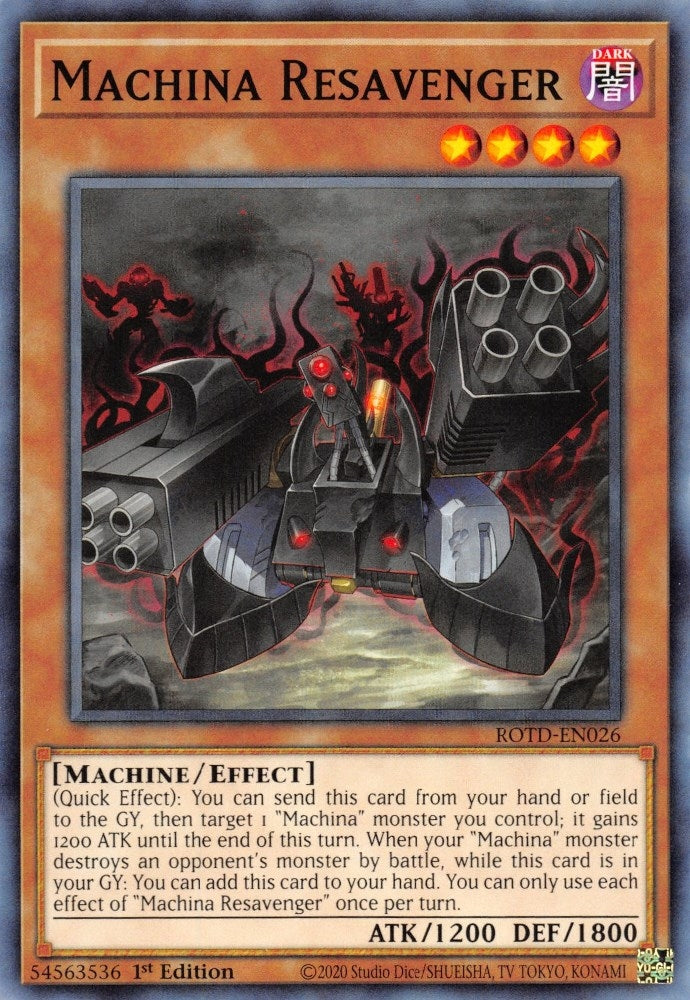 Machina Resavenger (26) (ROTD) - YuGiOh Single