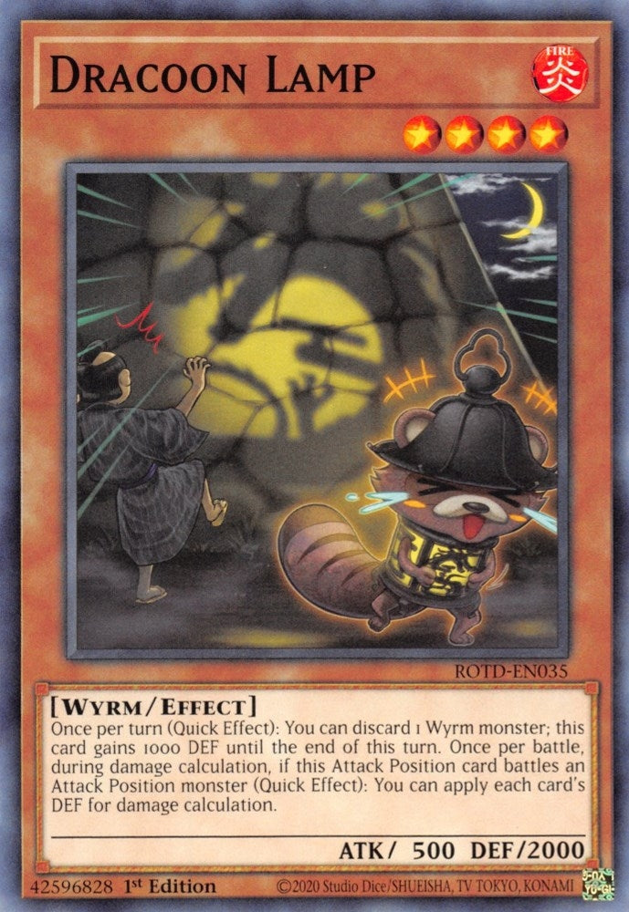 Dracoon Lamp (35) (ROTD) - YuGiOh Single