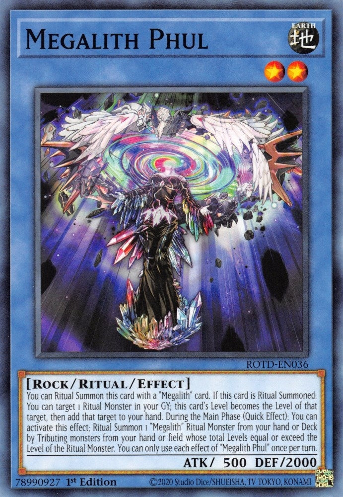Megalith Phul (36) (ROTD) - YuGiOh Single