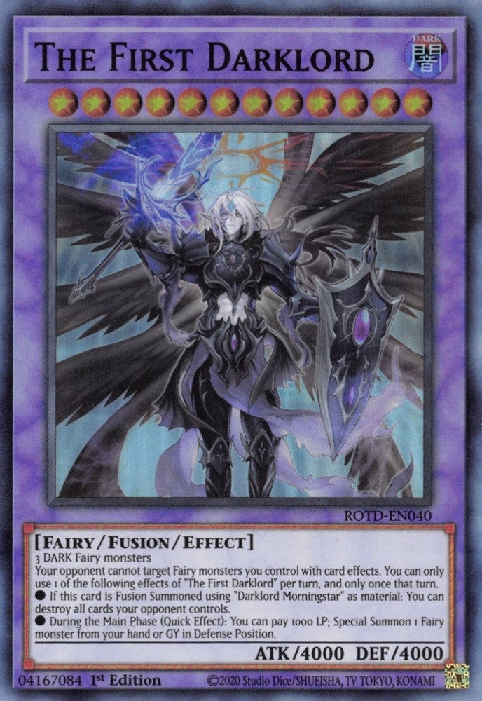 The First Darklord (40) (ROTD) - YuGiOh Single