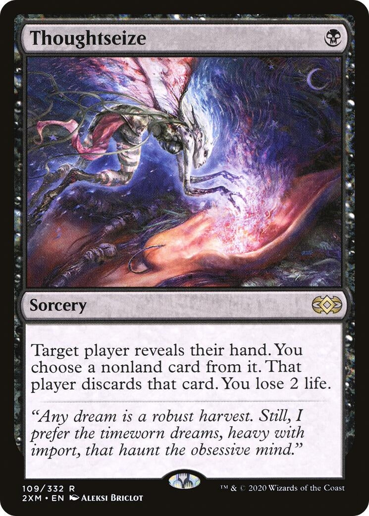 Thoughtseize (109) [2XM] - MTG Single