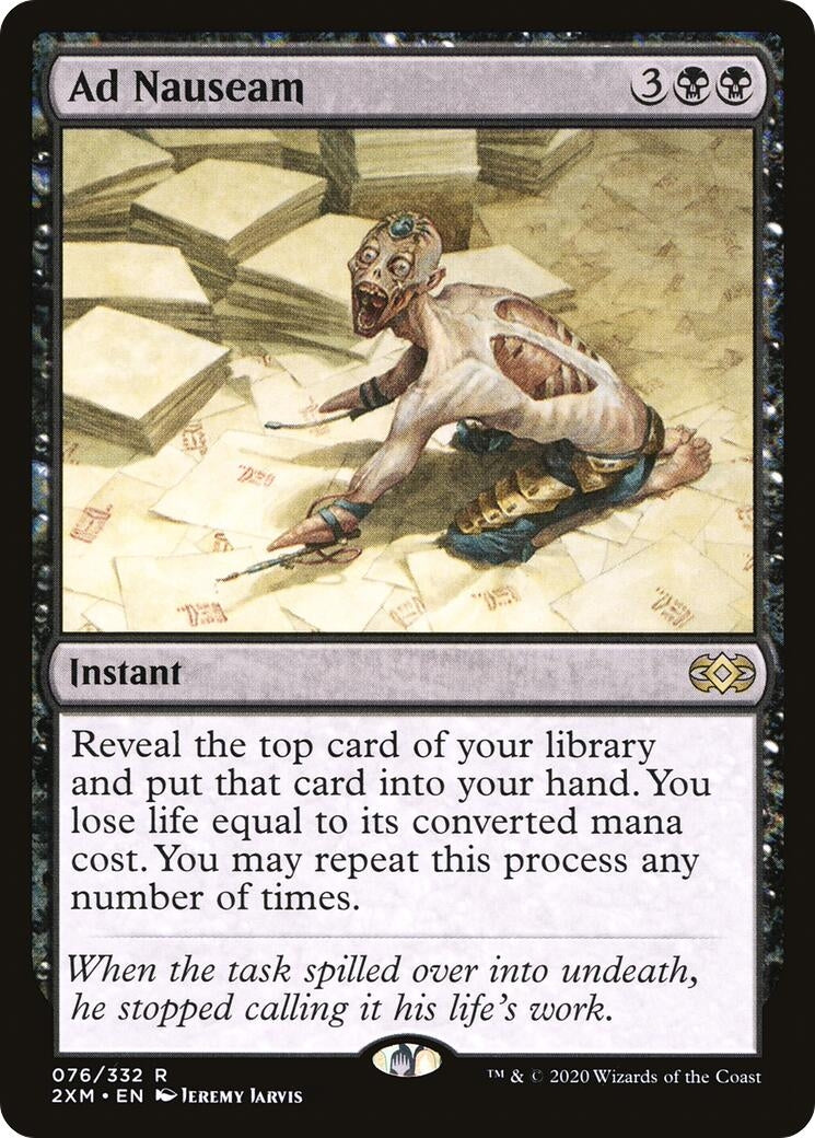 Ad Nauseam (76) [2XM] - MTG Single