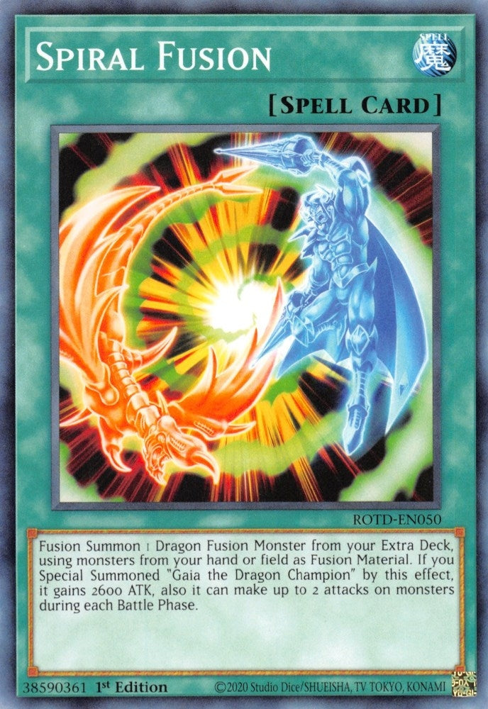 Spiral Fusion (50) (ROTD) - YuGiOh Single