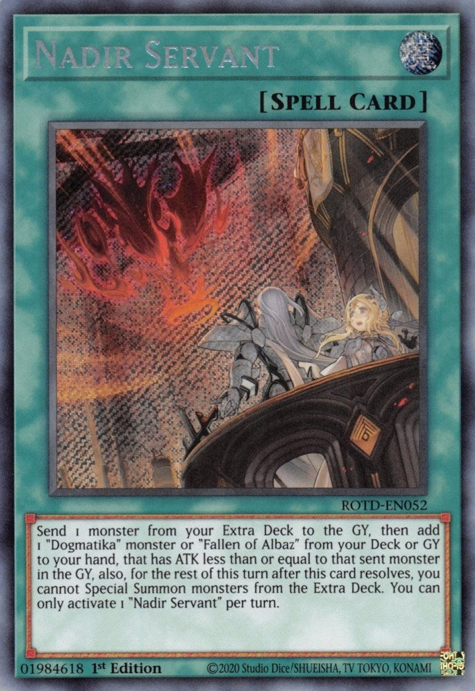 Nadir Servant (52) (ROTD) - YuGiOh Single