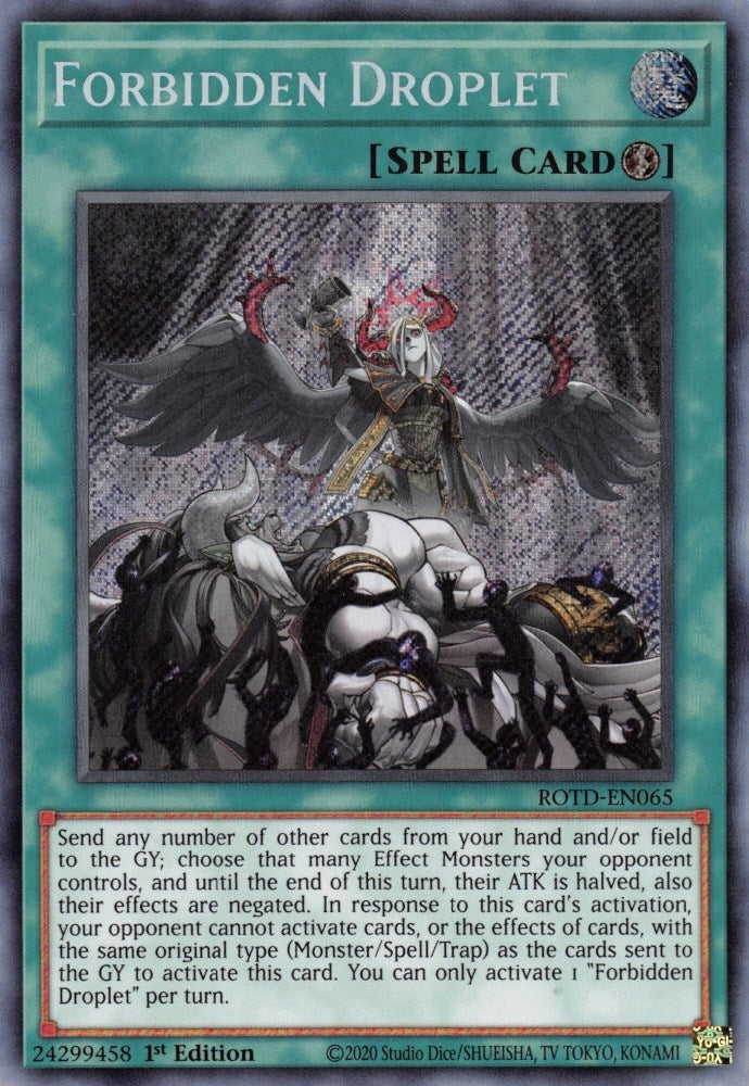 Forbidden Droplet (65) (ROTD) - YuGiOh Single