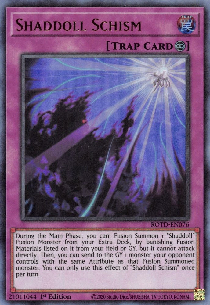 Shaddoll Schism (76) (ROTD) - YuGiOh Single