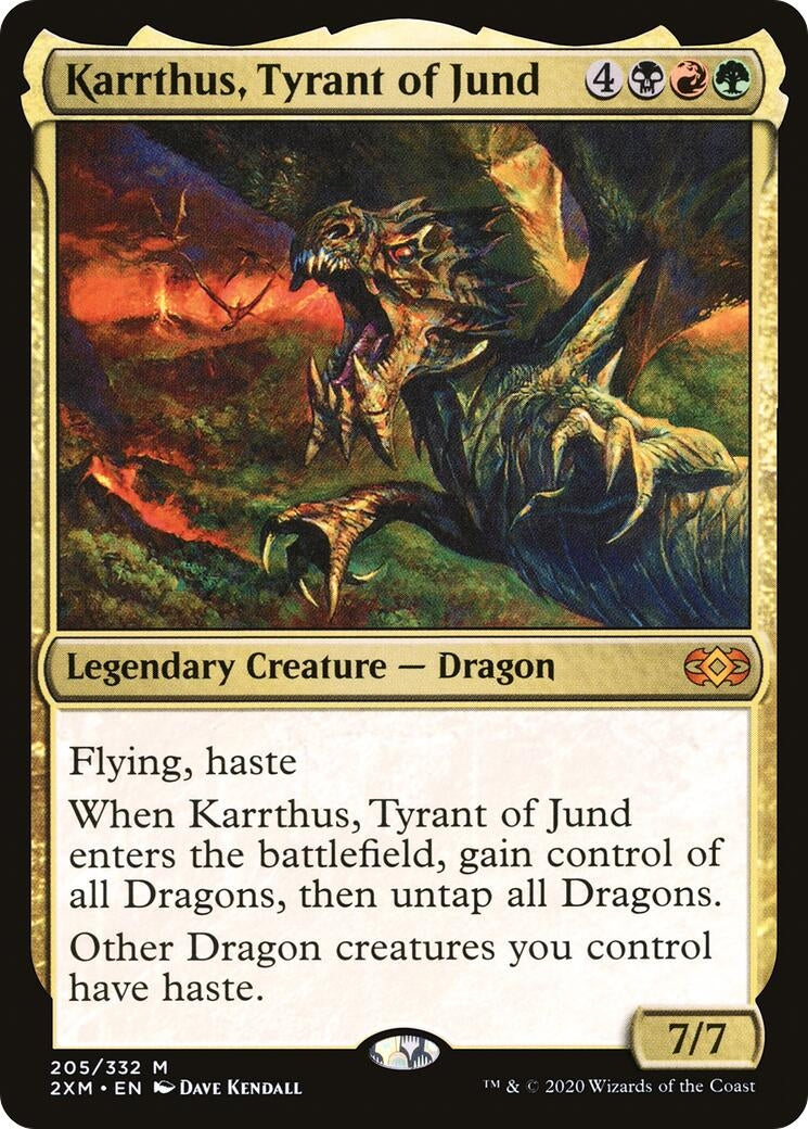 Karrthus Tyrant of Jund (205) [2XM] - MTG Single