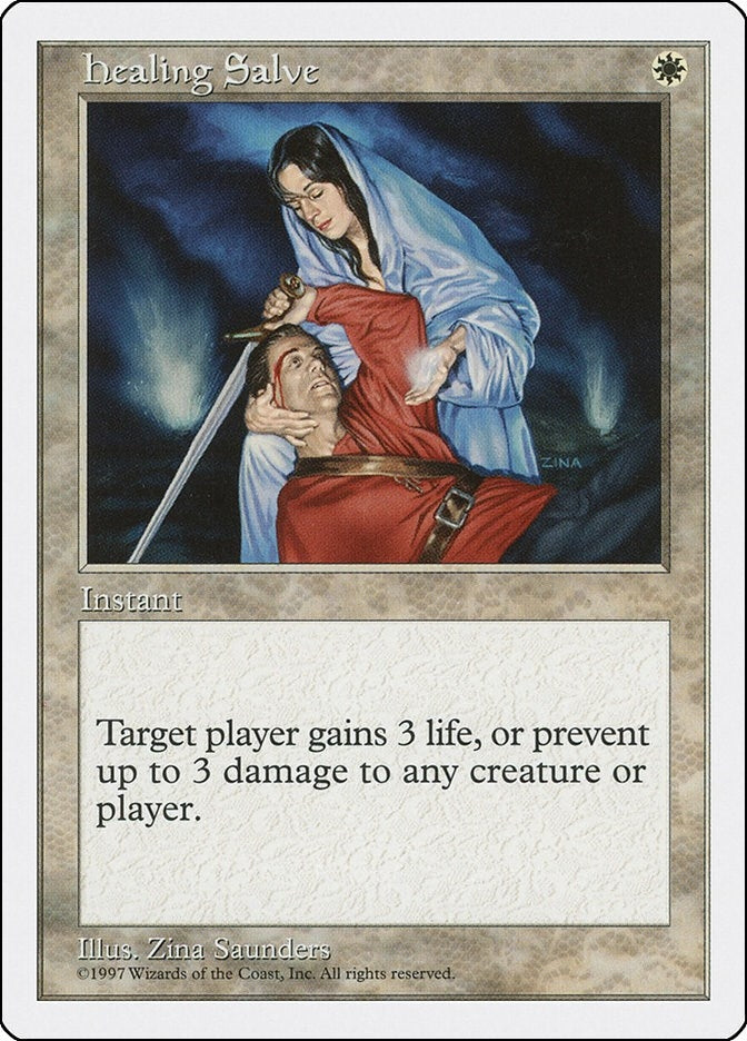 Healing Salve [5ED] - MTG Single
