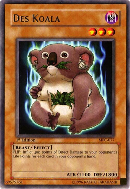 Des Koala (77) - YuGiOh Single