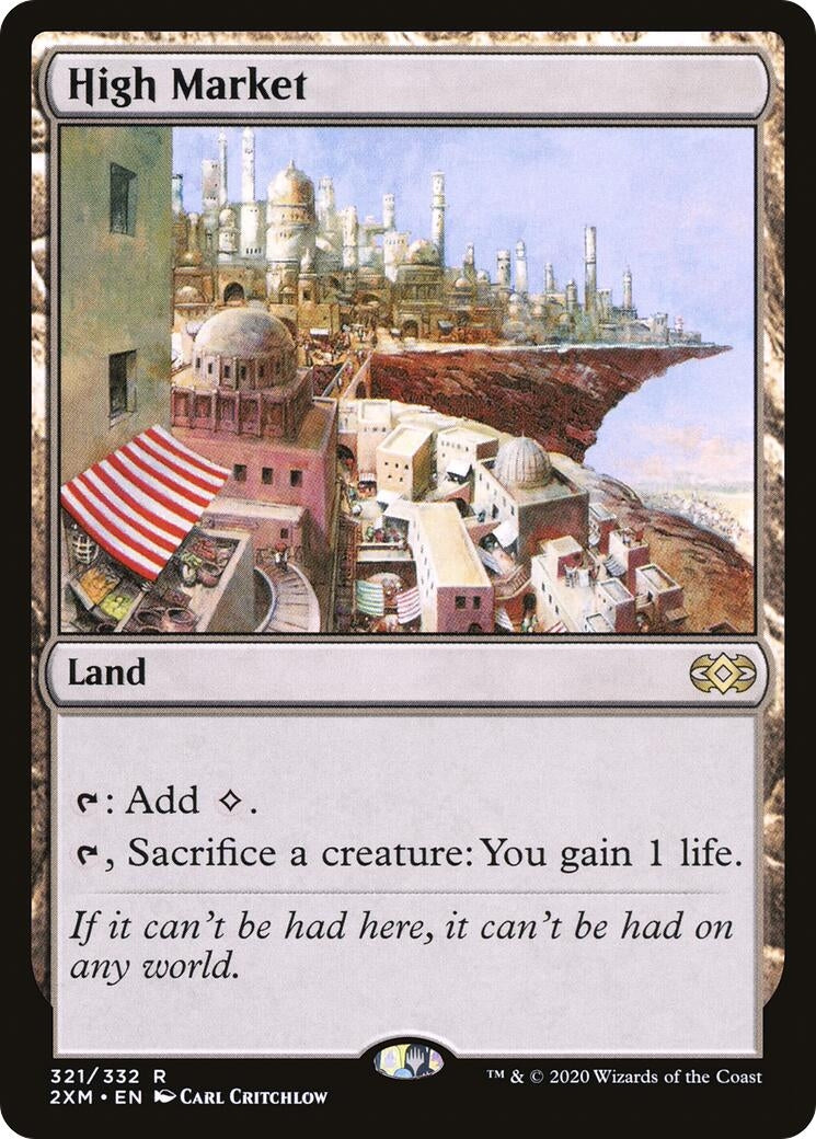 High Market (321) [2XM] - MTG Single
