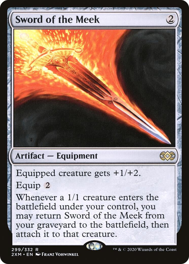 Sword of the Meek (299) [2XM] - MTG Single