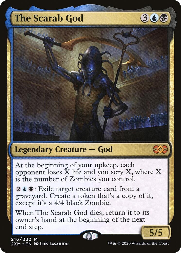 The Scarab God (216) [2XM] - MTG Single
