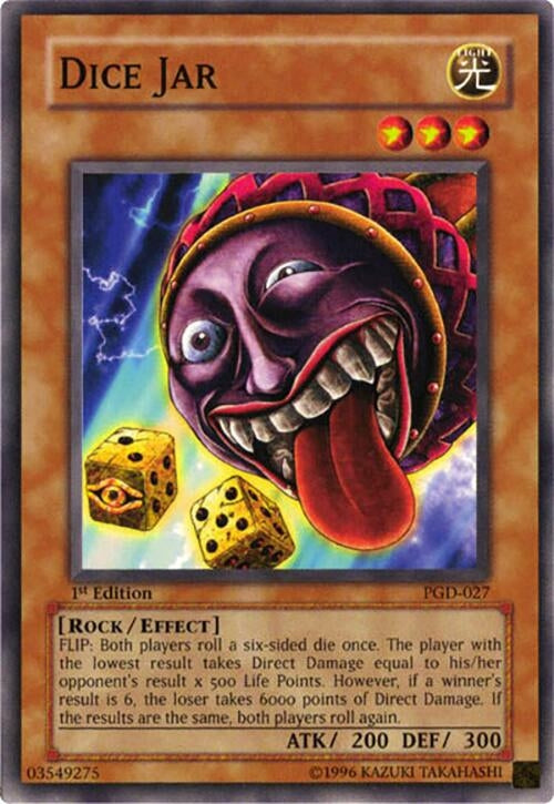 Dice Jar (27) - YuGiOh Single