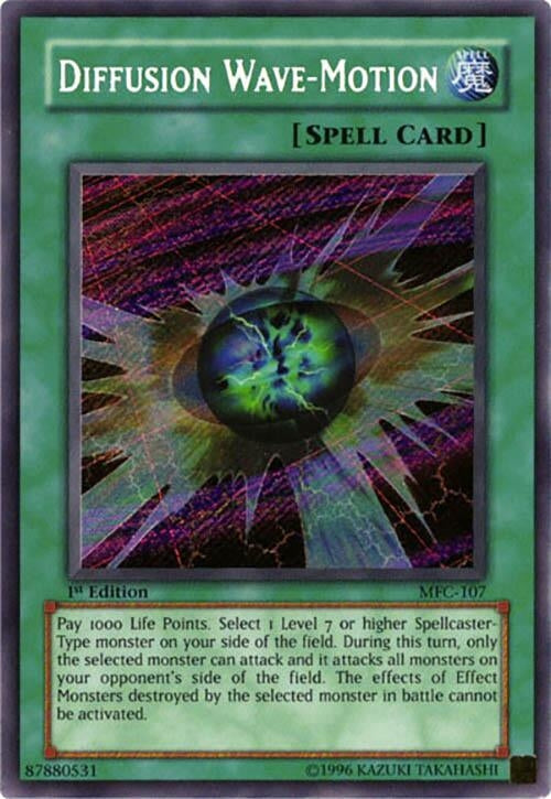 Diffusion Wave-Motion (107) - YuGiOh Single