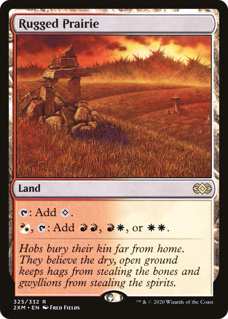 Rugged Prairie (325) [2XM] - MTG Single